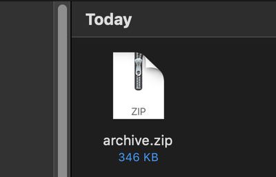 zip file maker for mac